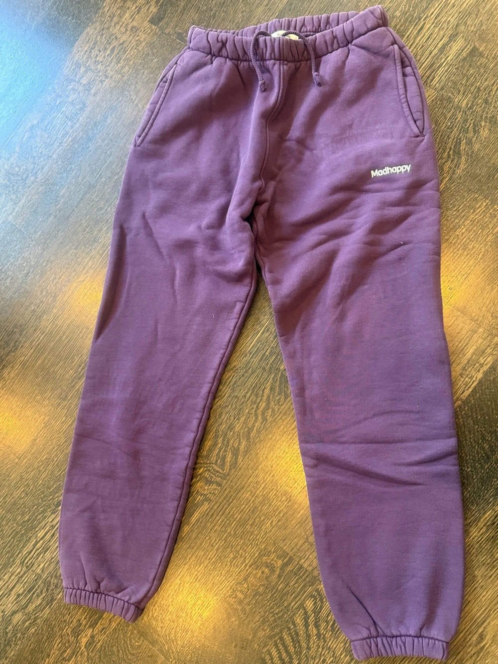 purple madhappy sweatpants